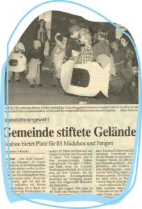 Gemeinde stiftet Gelände am Mathiaskirchplatz - Kita